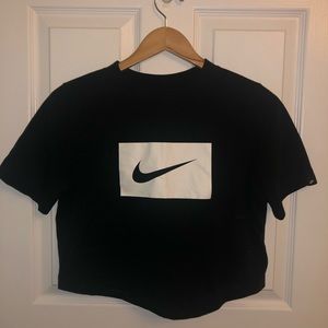 Black Nike Crop Top